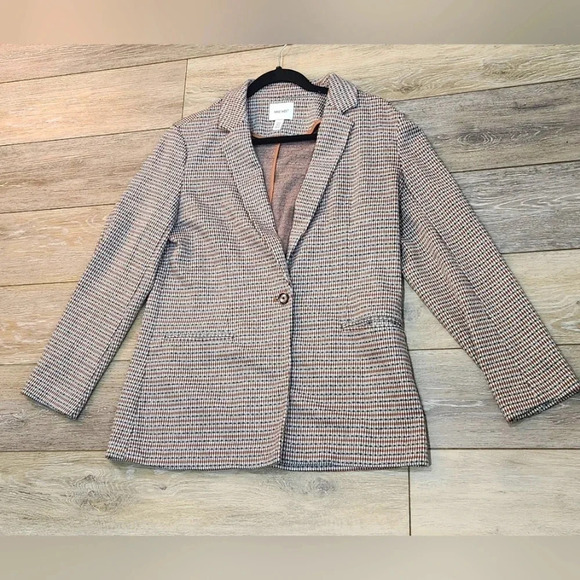 Nine West plaid blazer size medium petite - Picture 1 of 9